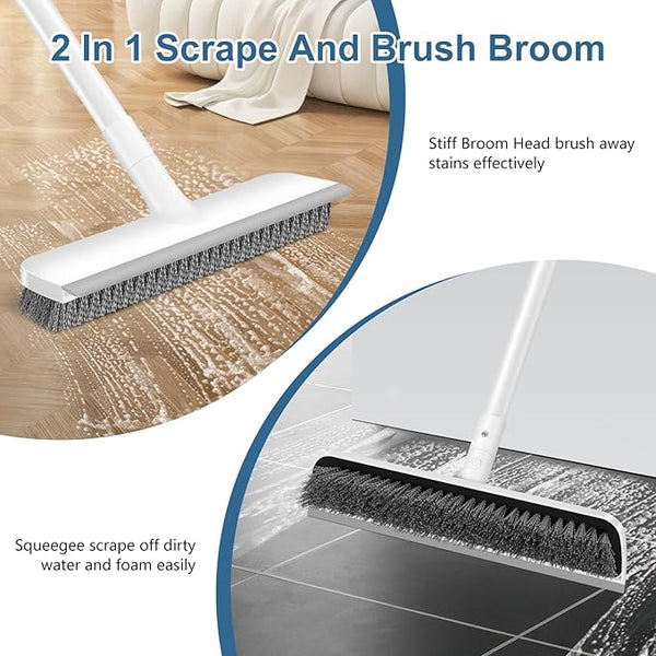 SetSail Floor Scrub Brush with Adjustable Long Handle